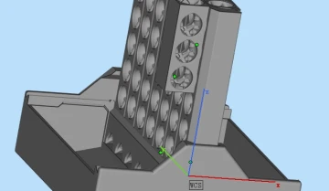 自动分色四子棋3D打印模型下载